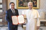 NA Chairman Tran Thanh Man meets Pope Leo XIV at Vatican