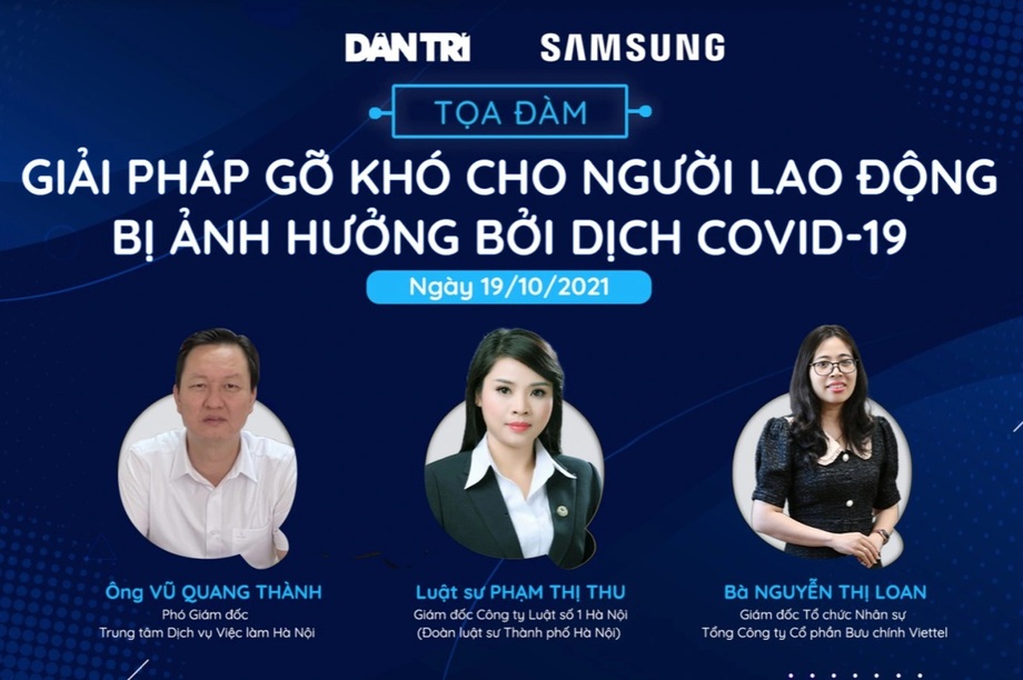 Trực tiếp tư vấn, gỡ khó cho người lao động bị ảnh hưởng bởi Covid-19