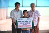 Donations help orphaned boy ahead of new school year